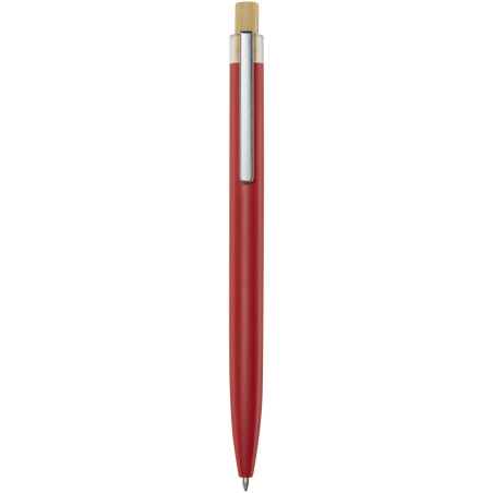 Stylo bille en aluminium recyclé Nooshin (encre bleue)