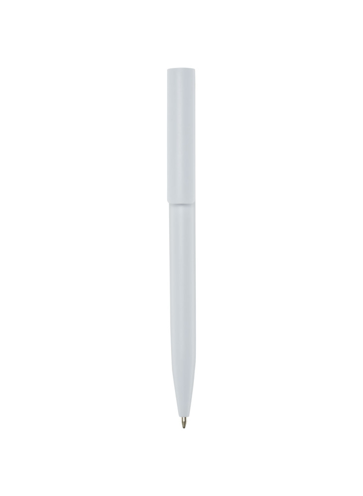 Stylo bille publicitaire en plastique recyclé encre bleue Unix