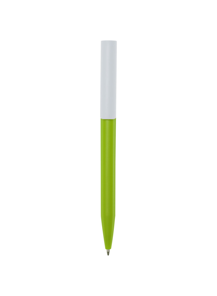 Stylo bille publicitaire en plastique recyclé encre bleue Unix
