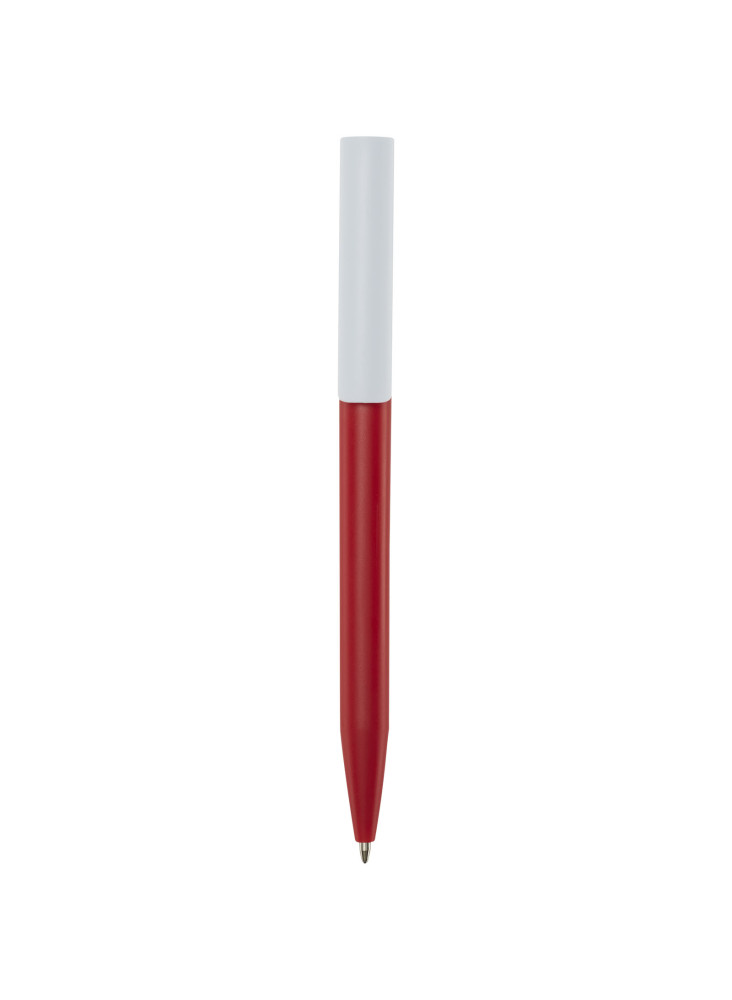 Stylo bille publicitaire en plastique recyclé encre noire Unix