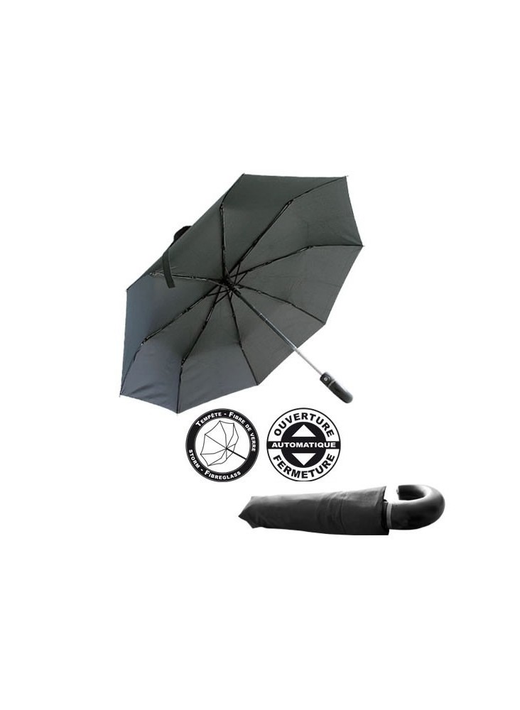 Parapluie Mini Select façon cuir cousu Publicitaire