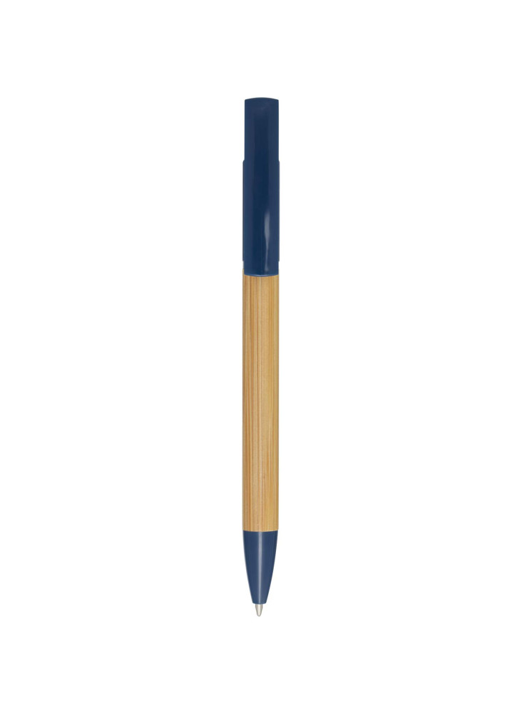Stylo support publicitaire encre bleue Delfina