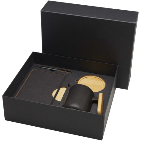 Coffret cadeau publicitaire Laura carnet et stylo bille