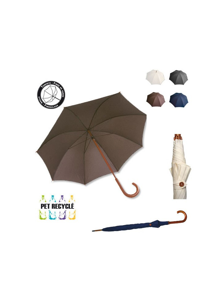 objet publicitaire - promenoch - Parapluie City Planet Publicitaire  - Parapluie manche à canne