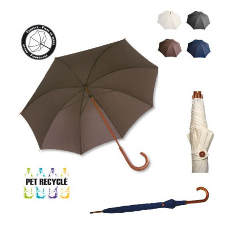 Parapluie City Planet fibre de verre et polyester personnalisable