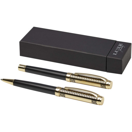Parure publicitaire stylo bille roller Legato