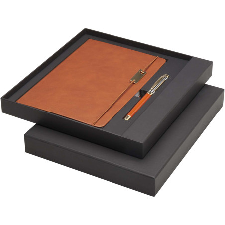 Ensemble publicitaire Legato carnet et stylos de prestige