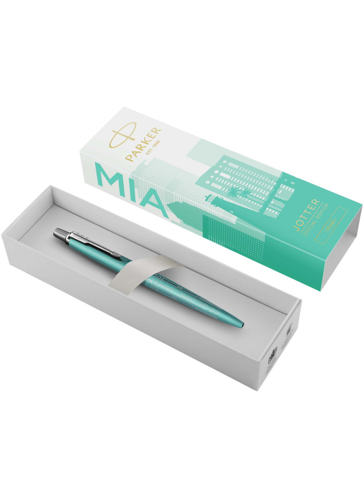 Stylo bille publicitaire Jotter SE Global Icons encre bleue