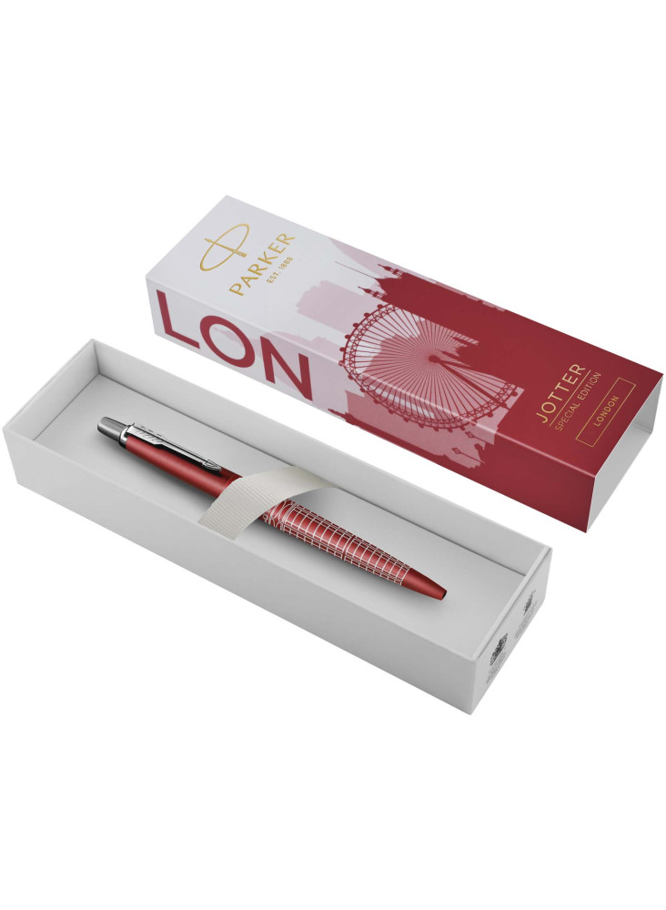 Stylo bille publicitaire Jotter SE Global Icons encre bleue