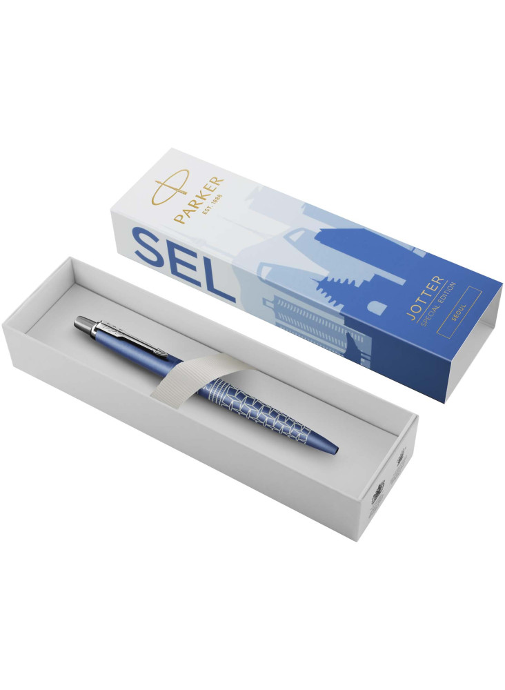 Stylo bille publicitaire Jotter SE Global Icons encre bleue
