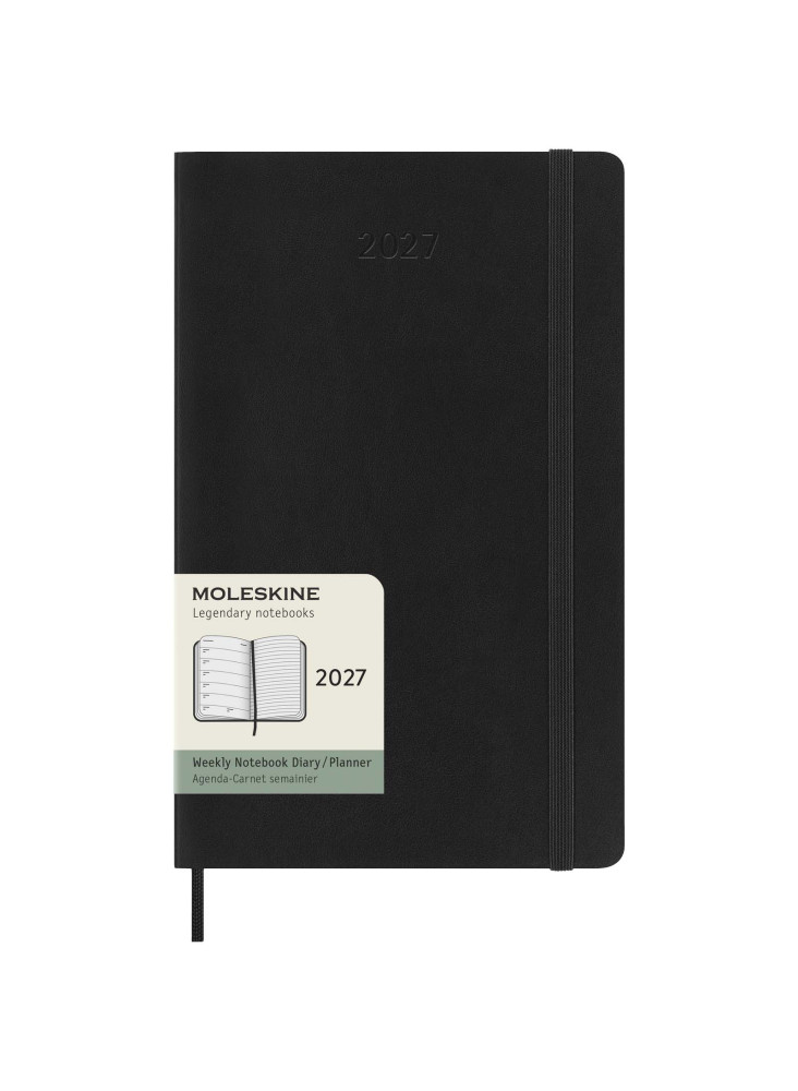 Agenda L 12 mois Moleskine à couverture souple
