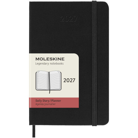 Agenda publicitaire de poche quotidien Moleskine couverture rigide