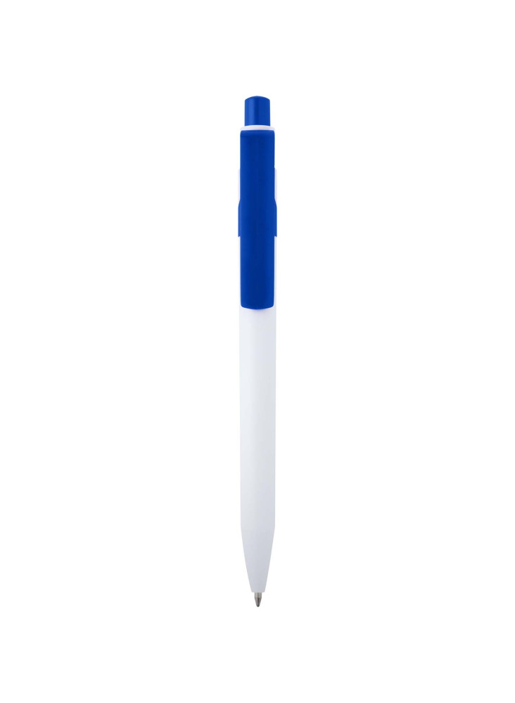 Stylo bille publicitaire en plastique recyclé encre bleue Unica