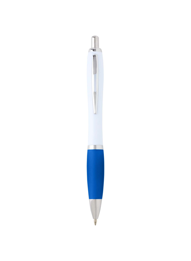 Stylo bille publicitaire en plastique recyclé encre bleue Nash
