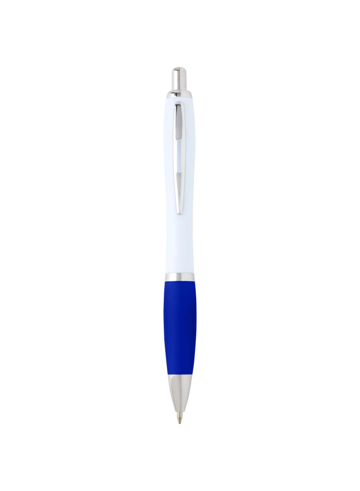 Stylo bille publicitaire en plastique recyclé encre bleue Nash
