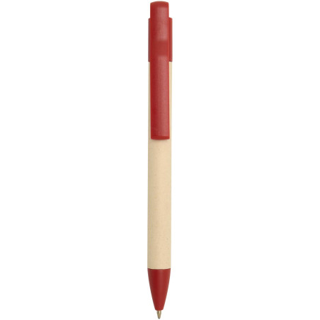 Stylo bille Liliana en papier de canne à sucre (encre bleue)