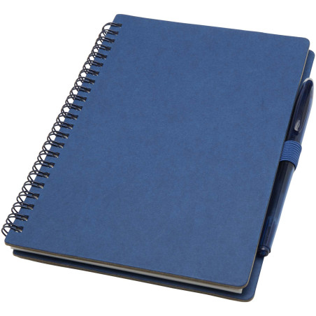 Carnet A5 à couverture souple réutilisable et parure de stylos Slate (encre noire)