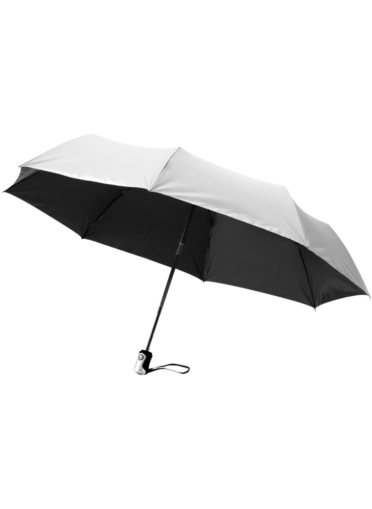 Parapluie 21.5" 3 sections ouverture fermeture automatique Alex