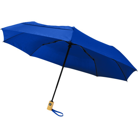 Parapluie pliable publicitaire recyclé automatique Bo 21"