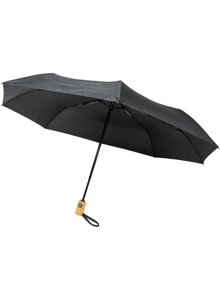 Parapluie pliable publicitaire recyclé automatique Bo 21"