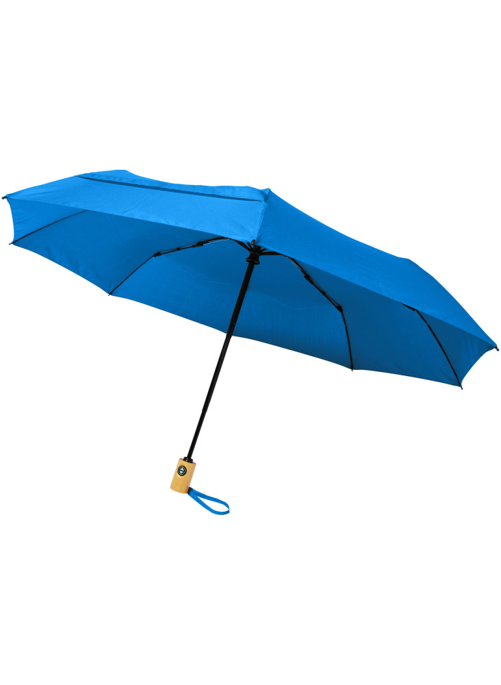 Parapluie pliable publicitaire recyclé automatique Bo 21"