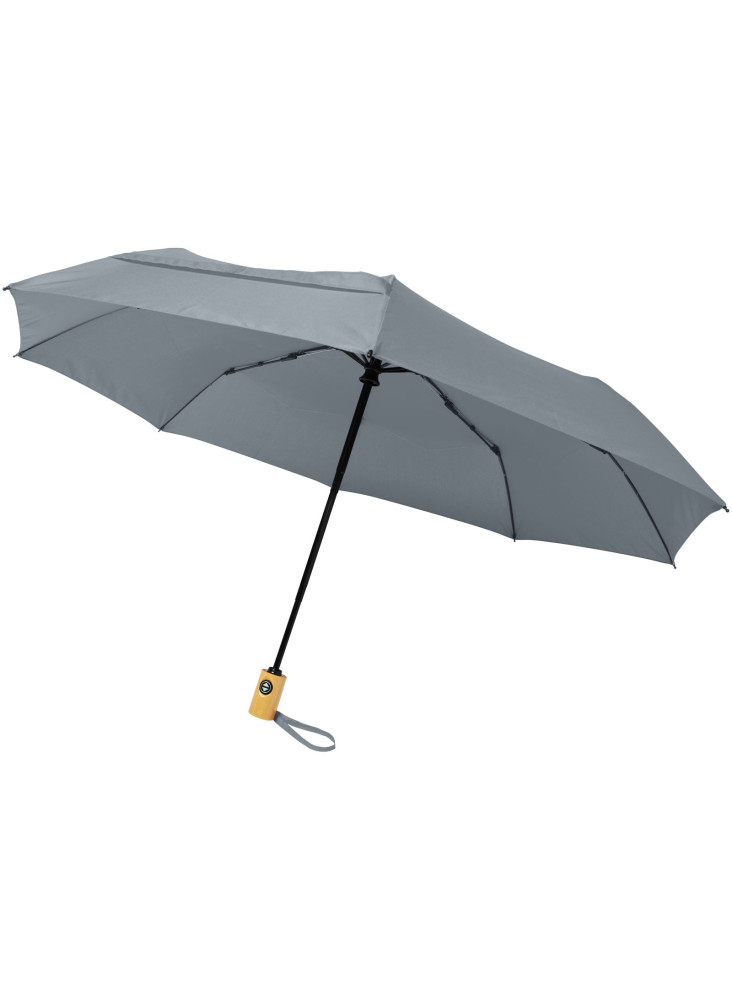 Parapluie pliable publicitaire recyclé automatique Bo 21"