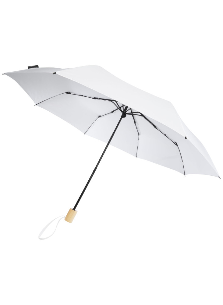 Parapluie pliable tempête publicitaire recyclé Birgit 21"