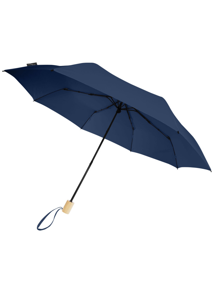 Parapluie pliable tempête publicitaire recyclé Birgit 21"