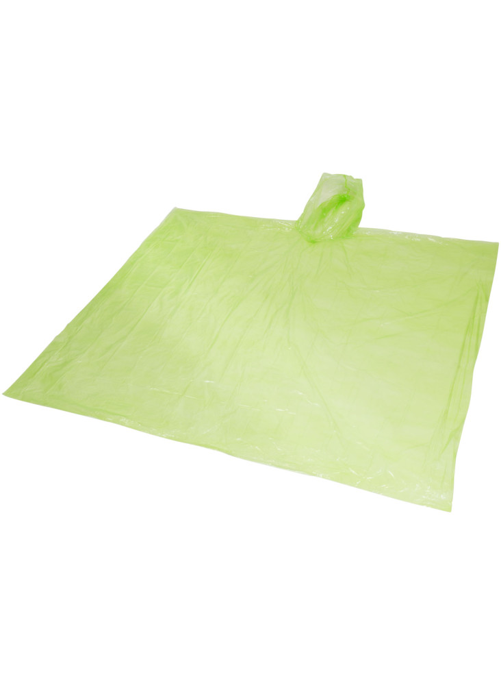 Poncho de pluie publicitaire recyclé jetable Mayan