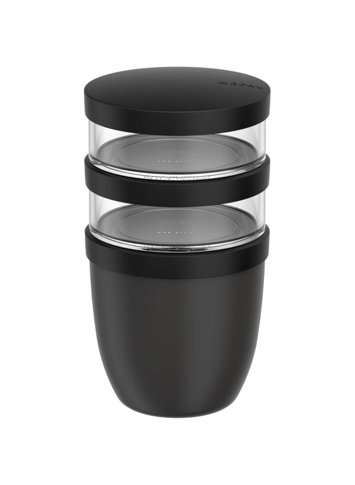 Boîte repas isotherme publicitaire Mepal Ellipse 3 pièces 500+2x200ml