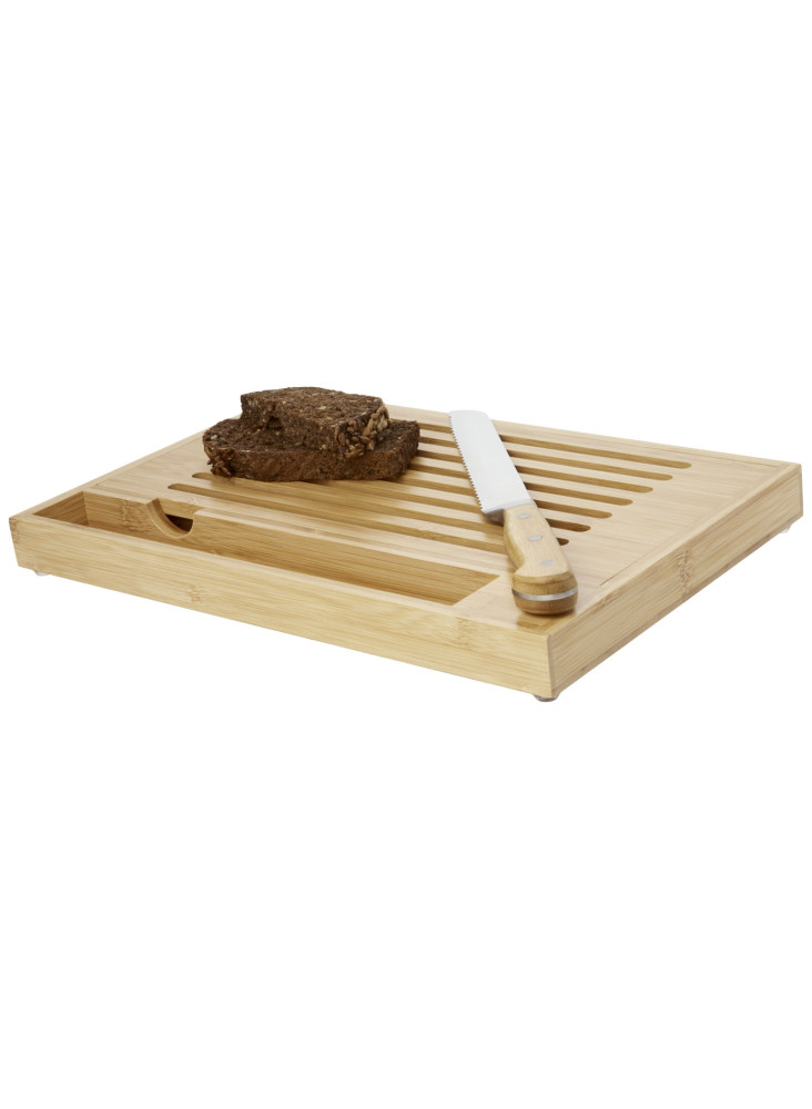 Planche à découper en bambou Pao avec couteau