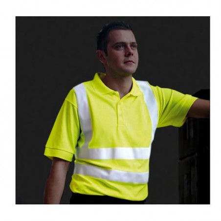 Polo Haute Visibilité publicitaire