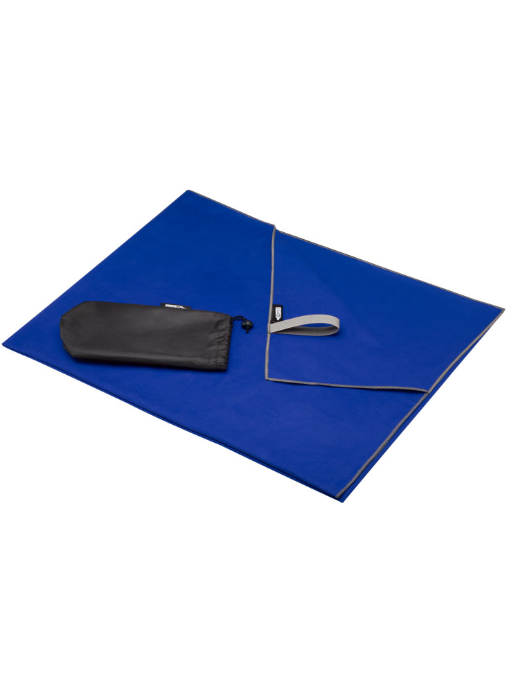 Serviette publicitaire Pieter certifiée GRS ultra-légère et à séchage rapide 100 x 180 cm