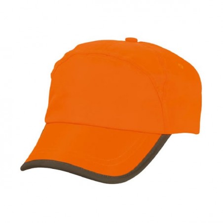 Casquette Orange Fluo publicitaire