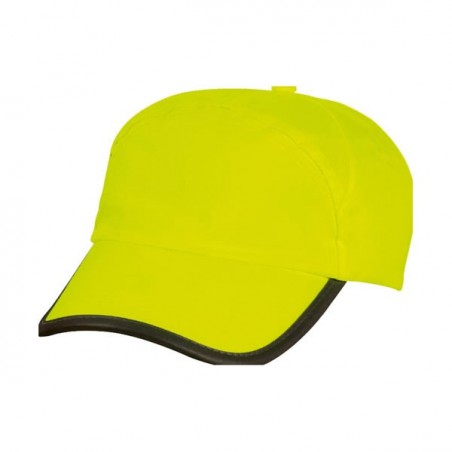Casquette Jaune Fluo publicitaire