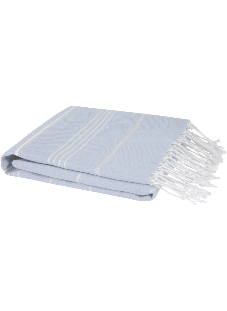 Serviette publicitaire hammam Anna en coton 150 g/m² 100 x 180 cm