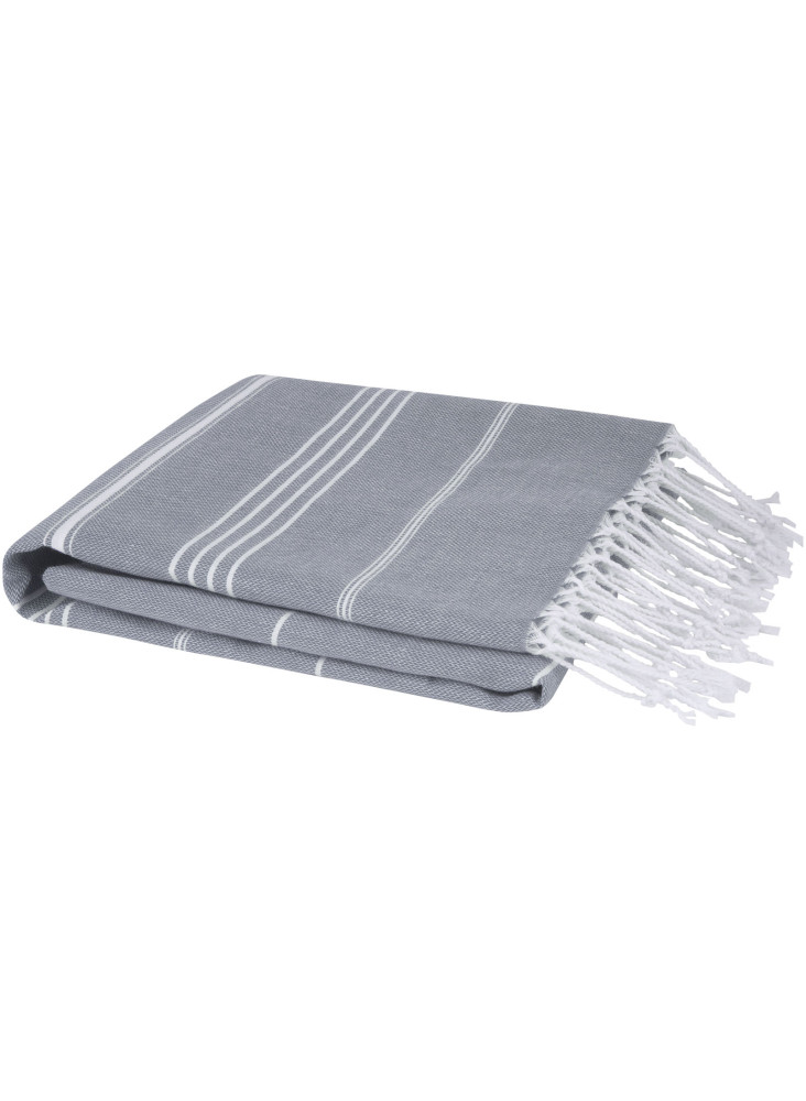 Serviette publicitaire hammam Anna en coton 150 g/m² 100 x 180 cm