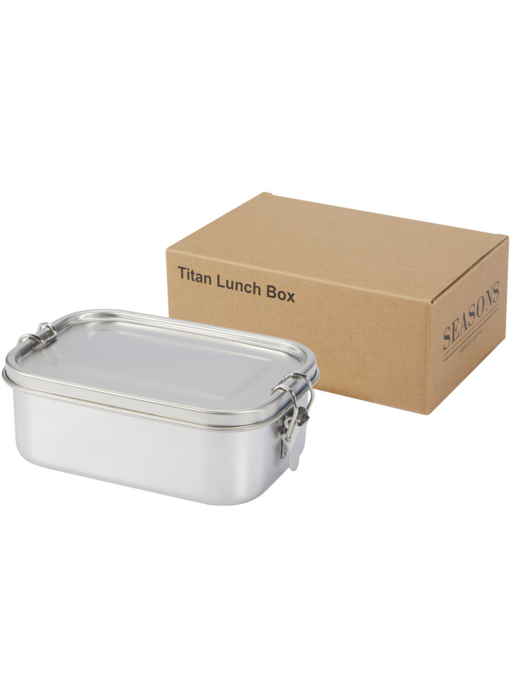 Boîte repas Titan en acier inoxydable recyclé 750 ml