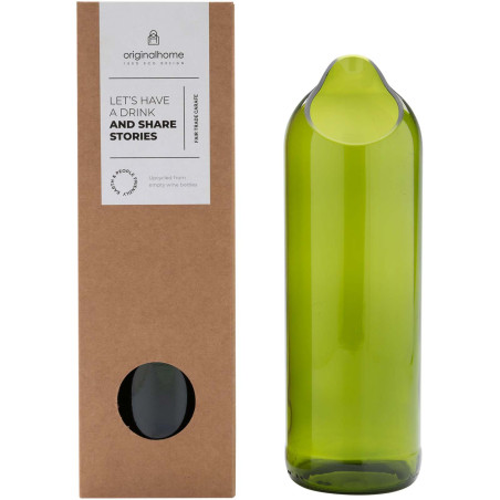 Carafe à eau publicitaire recyclée Originalhome