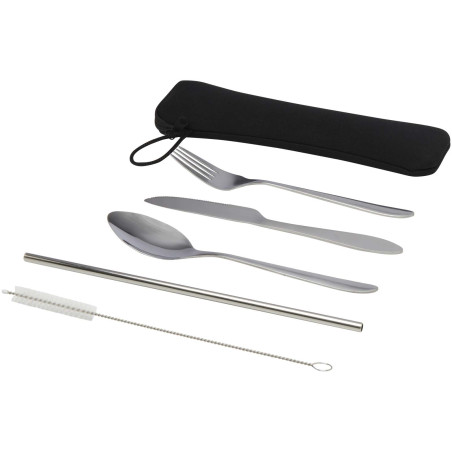 Ensemble de couverts publicitaire inox Sheen 5 pièces