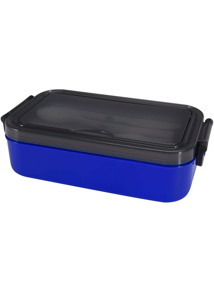Lunch box et couverts publicitaires Snappy 1L