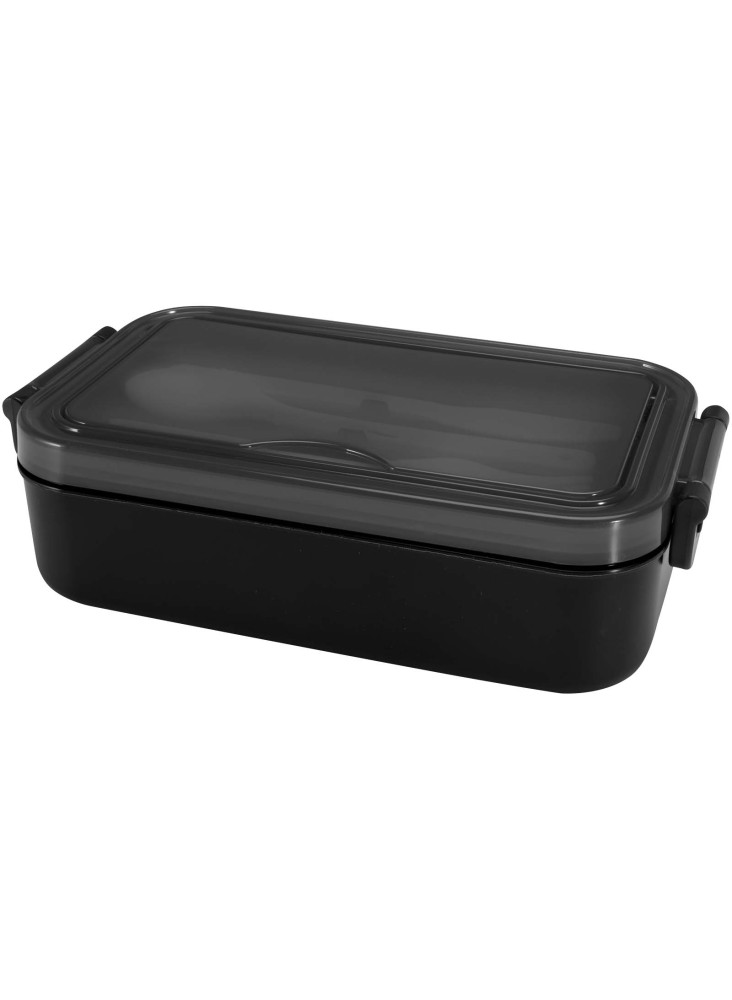 Lunch box et couverts publicitaires Snappy 1L