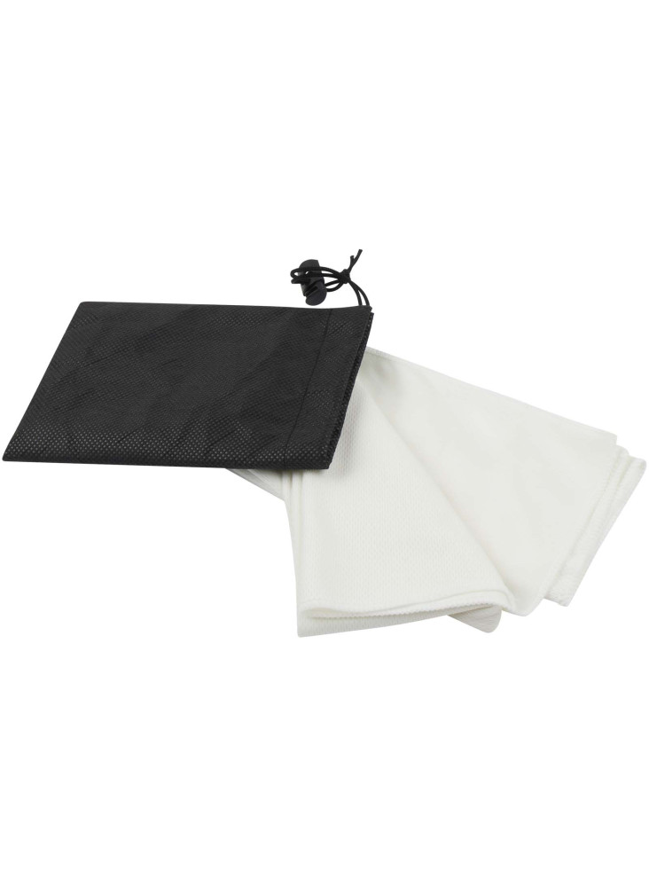 Serviette de sport Lucas en rPET 30 x 80 cm