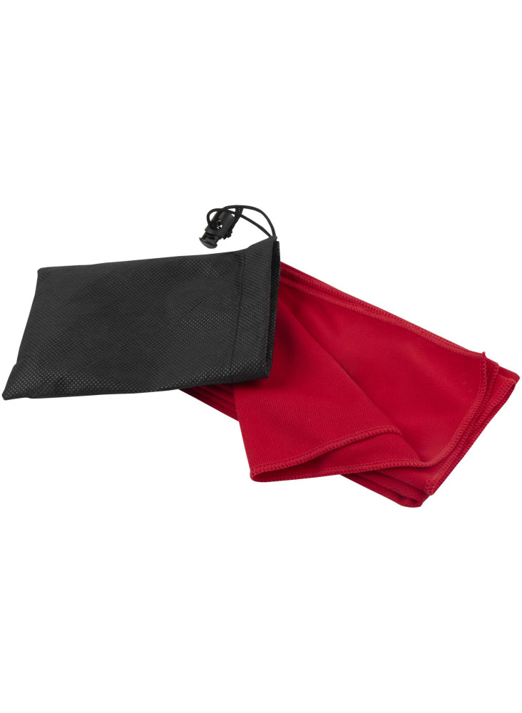 Serviette publicitaire sport Lucas en rPET 30 x 80 cm