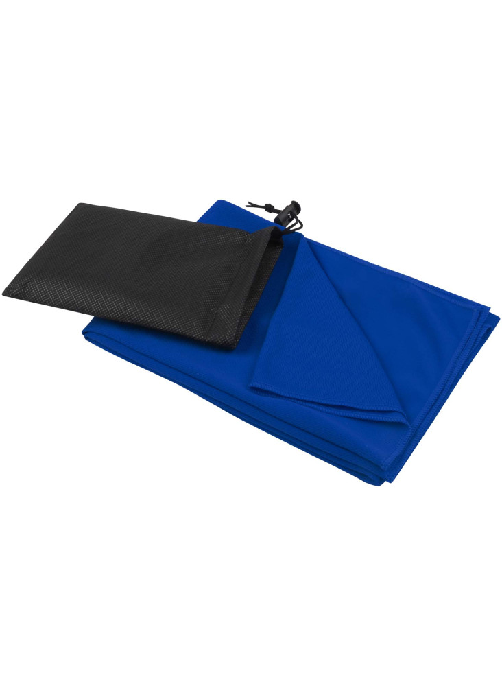 Serviette publicitaire sport Lucas en rPET 50 x 100 cm