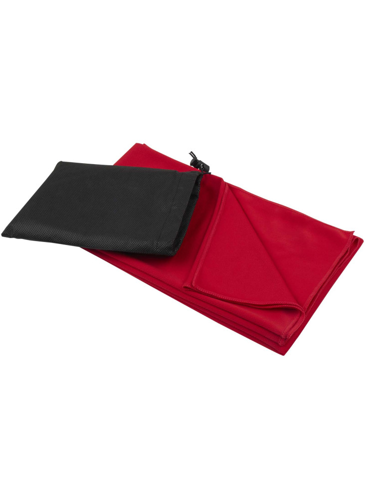 Serviette publicitaire sport Lucas en rPET 70 x 140 cm
