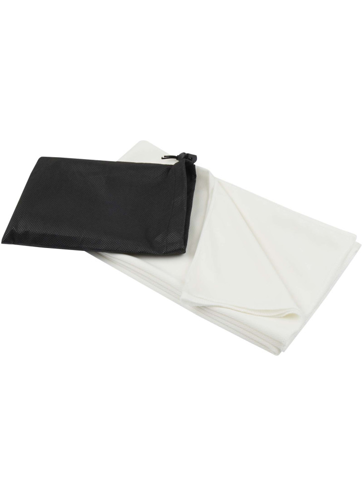 Serviette publicitaire sport Lucas en rPET 70 x 140 cm