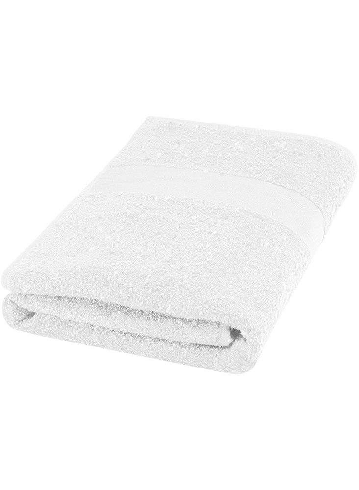 Serviette publicitaire Amelia de 70 x 140 cm en coton de 450 g/m²