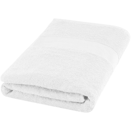 Serviette publicitaire Amelia de 70 x 140 cm en coton de 450 g/m²