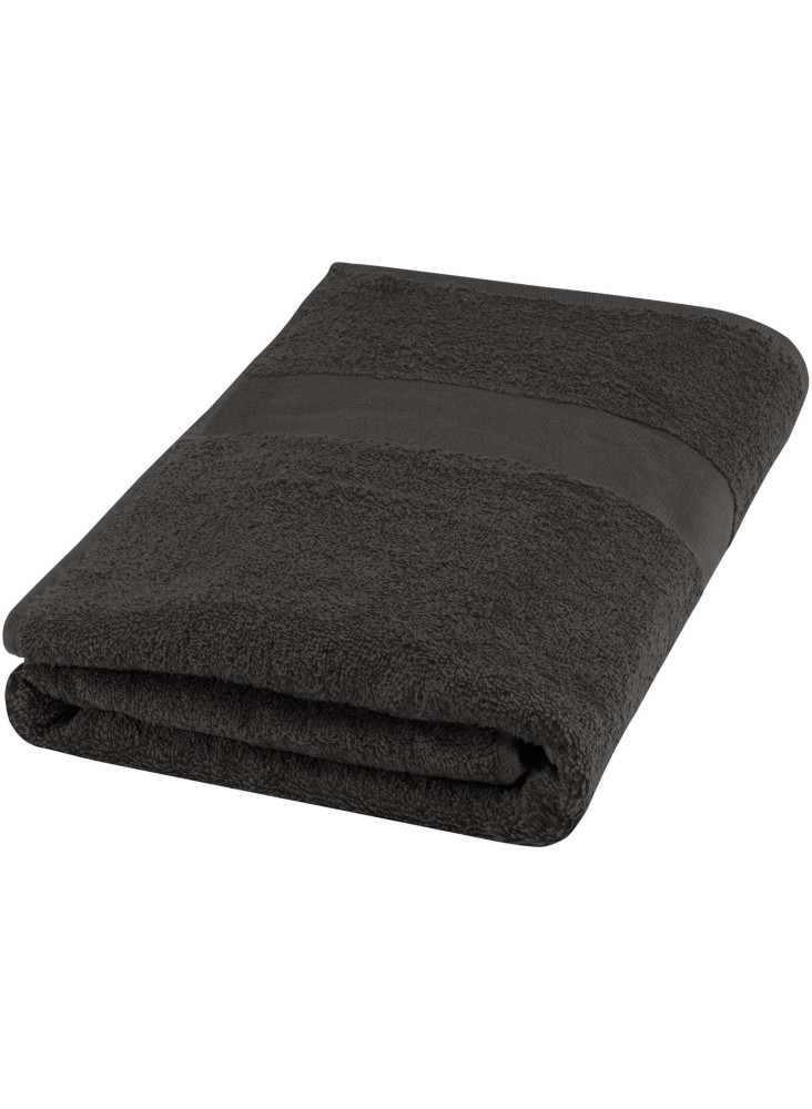 Serviette publicitaire Amelia de 70 x 140 cm en coton de 450 g/m²